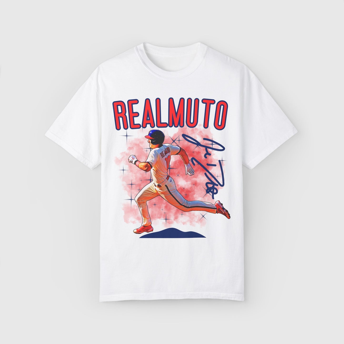 J.T. Realmuto Signature Tee Product Pic Front White