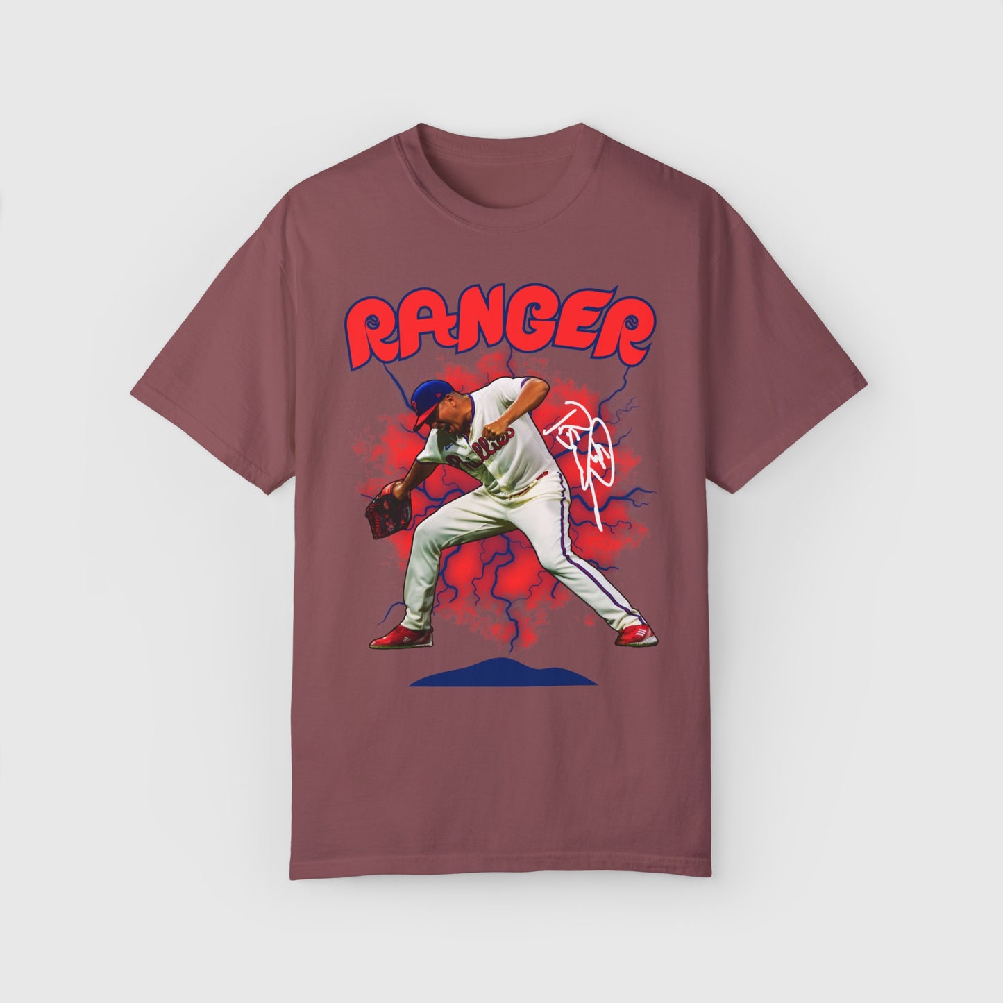 Ranger Suarez Signature Tee Product Pic Front Brick