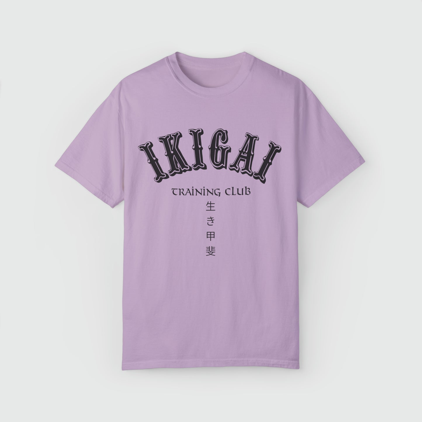 IKIGAI Training Club Tee Product Pic Front Orchid