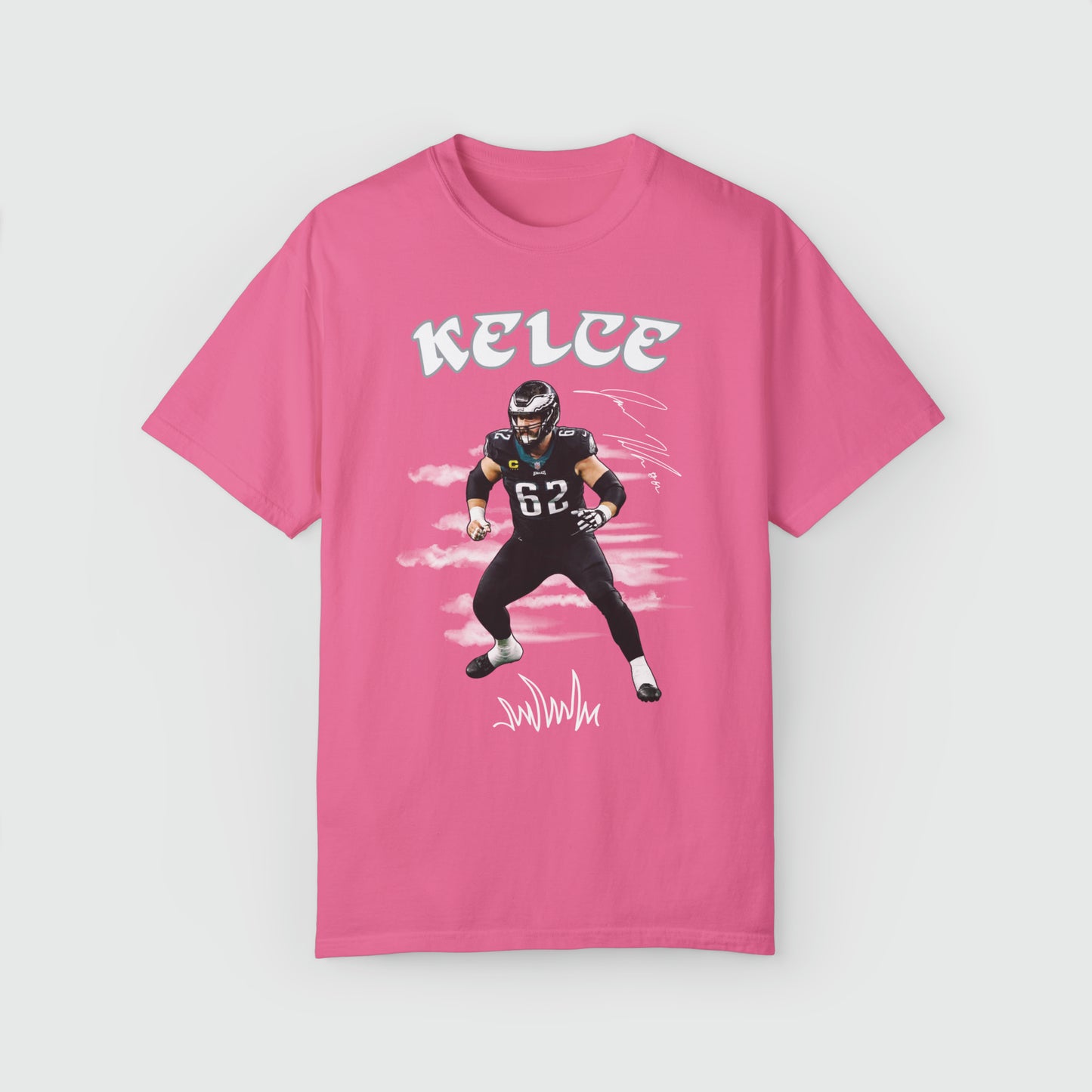 Jason Kelce Signature Tee Product Pic Front Crunchberry
