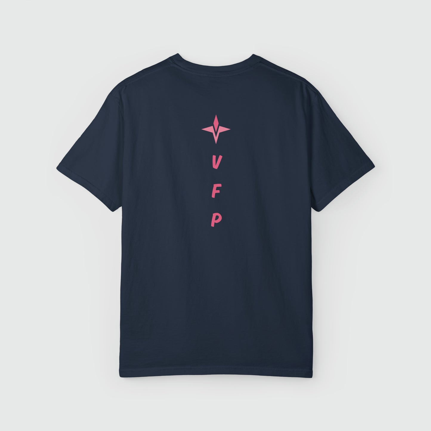 Peak Pump Cover Women's Tee Product Pic Back Navy