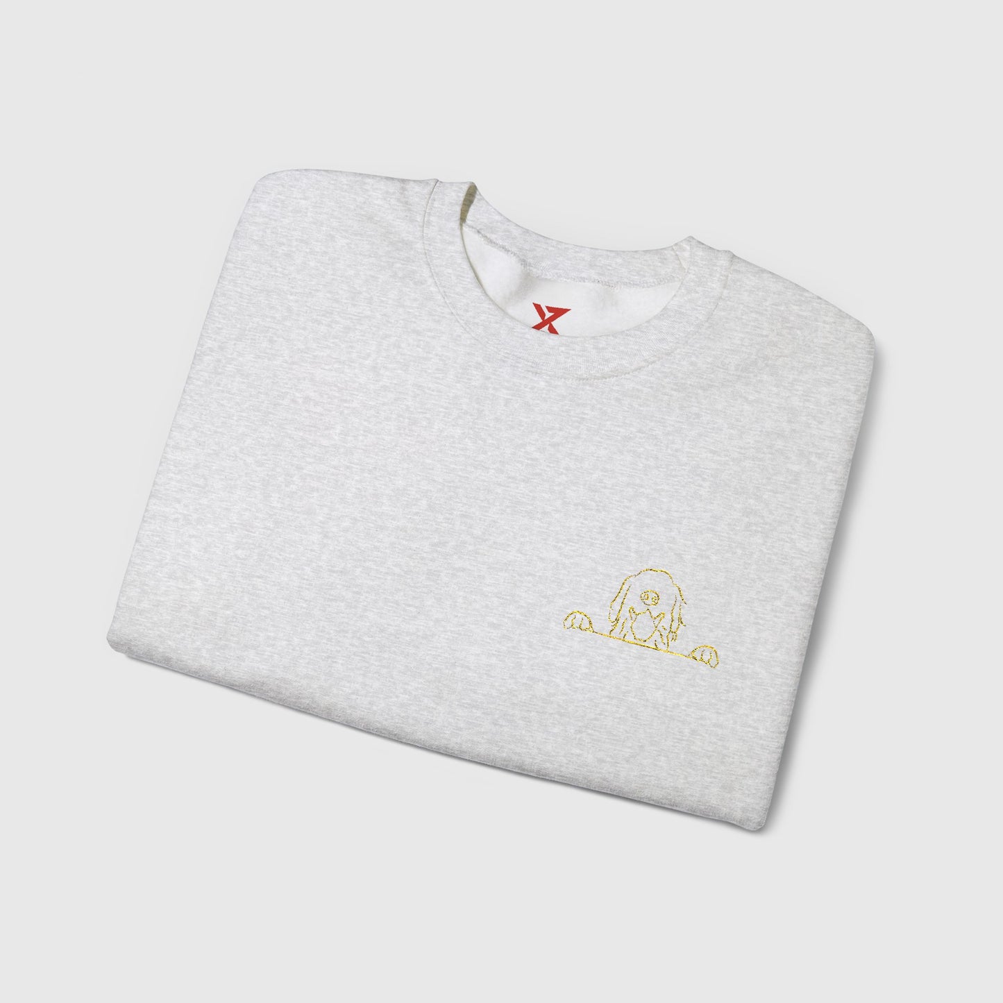 Golden Retriever Embroidered Crewneck