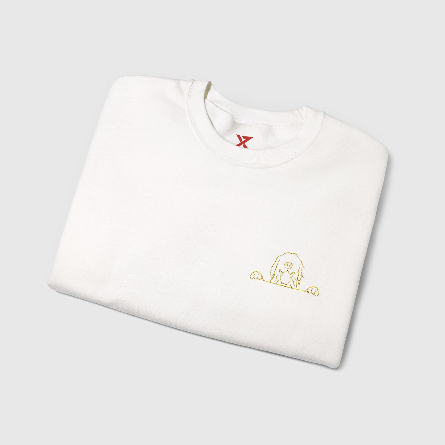 Golden Retriever Embroidered Crewneck