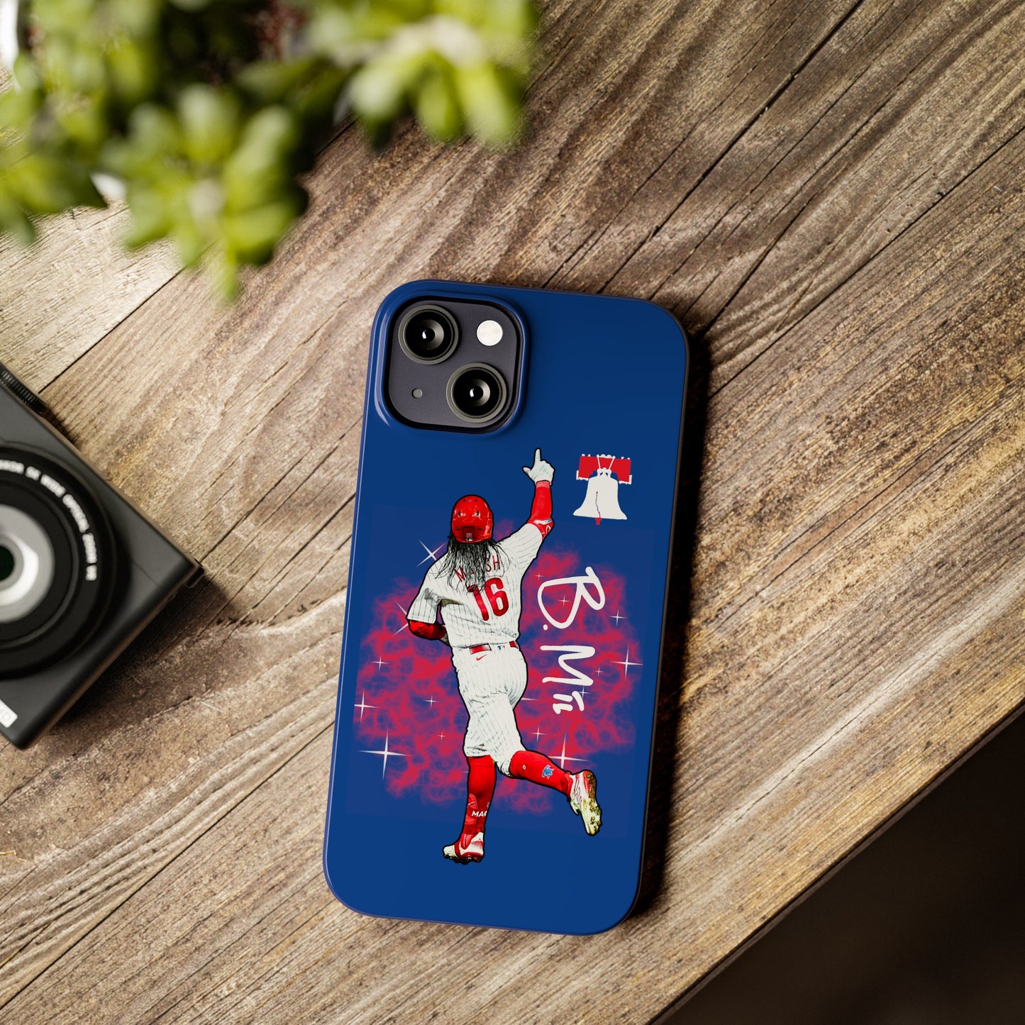 Brandon Marsh Slim iPhone Case Product Pic iPhone 13