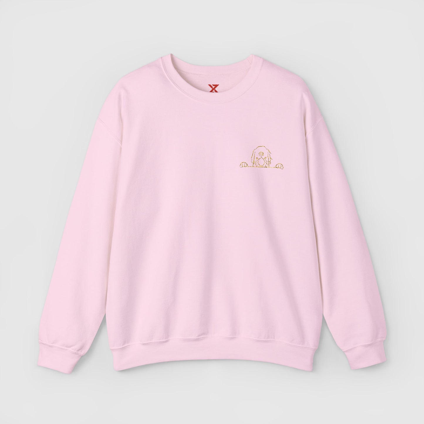 Golden Retriever Embroidered Crewneck