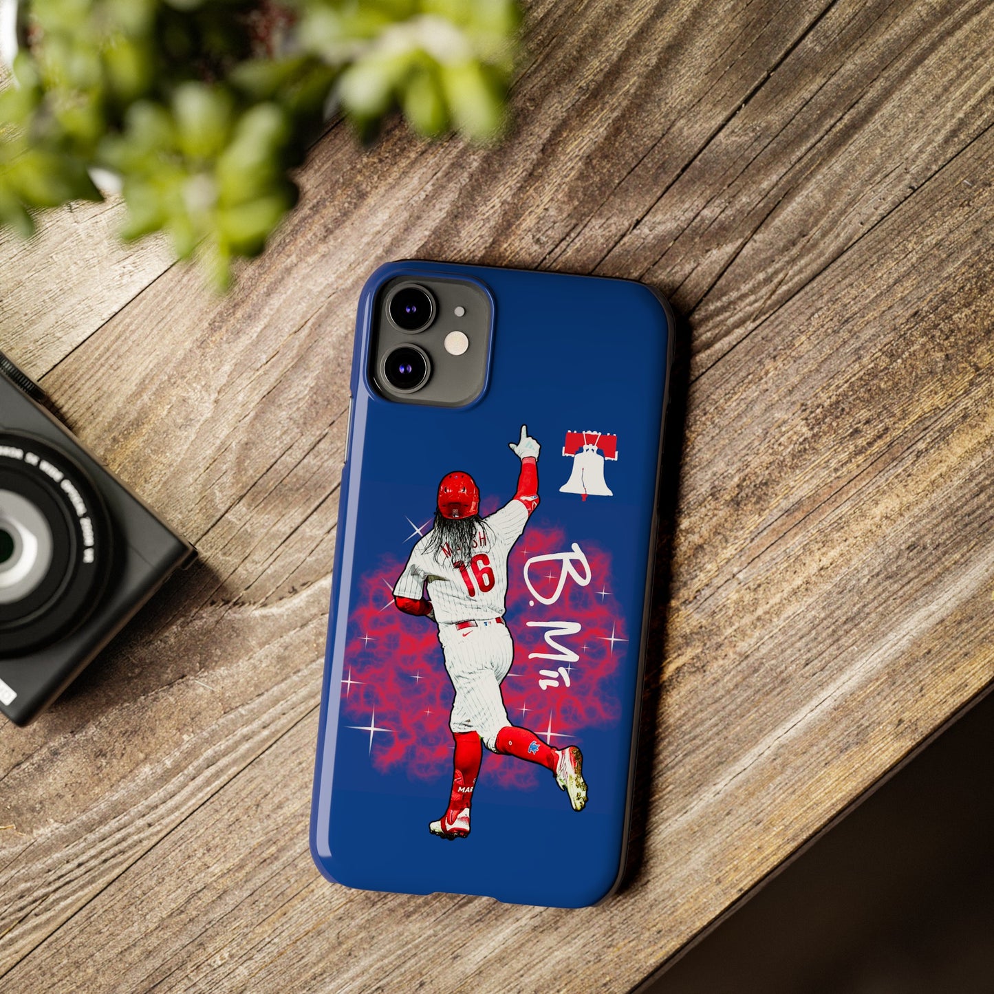 Brandon Marsh Slim iPhone Case Product Pic iPhone 11