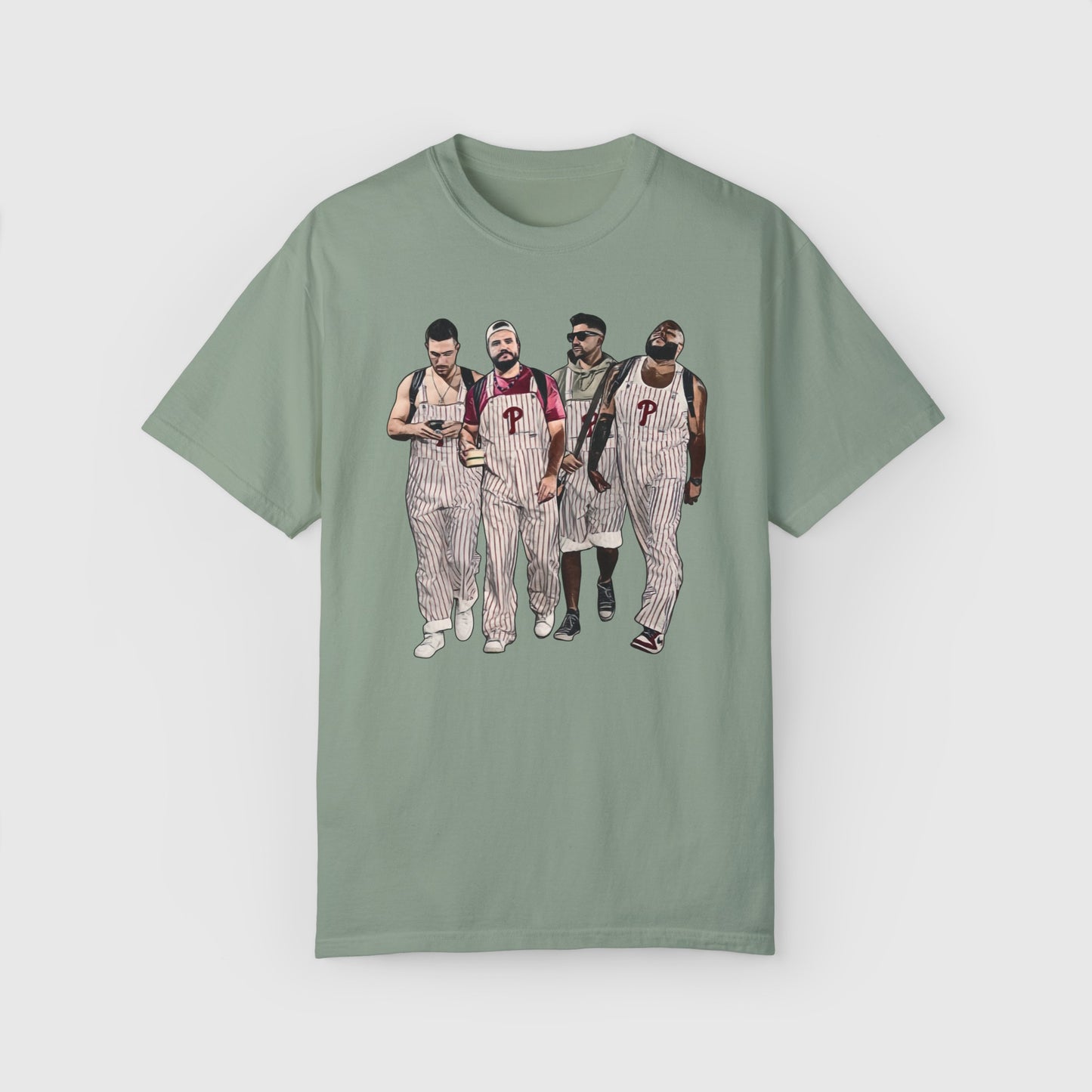 Philly Boys Overalls 24' Tee Product Pic Front Bay