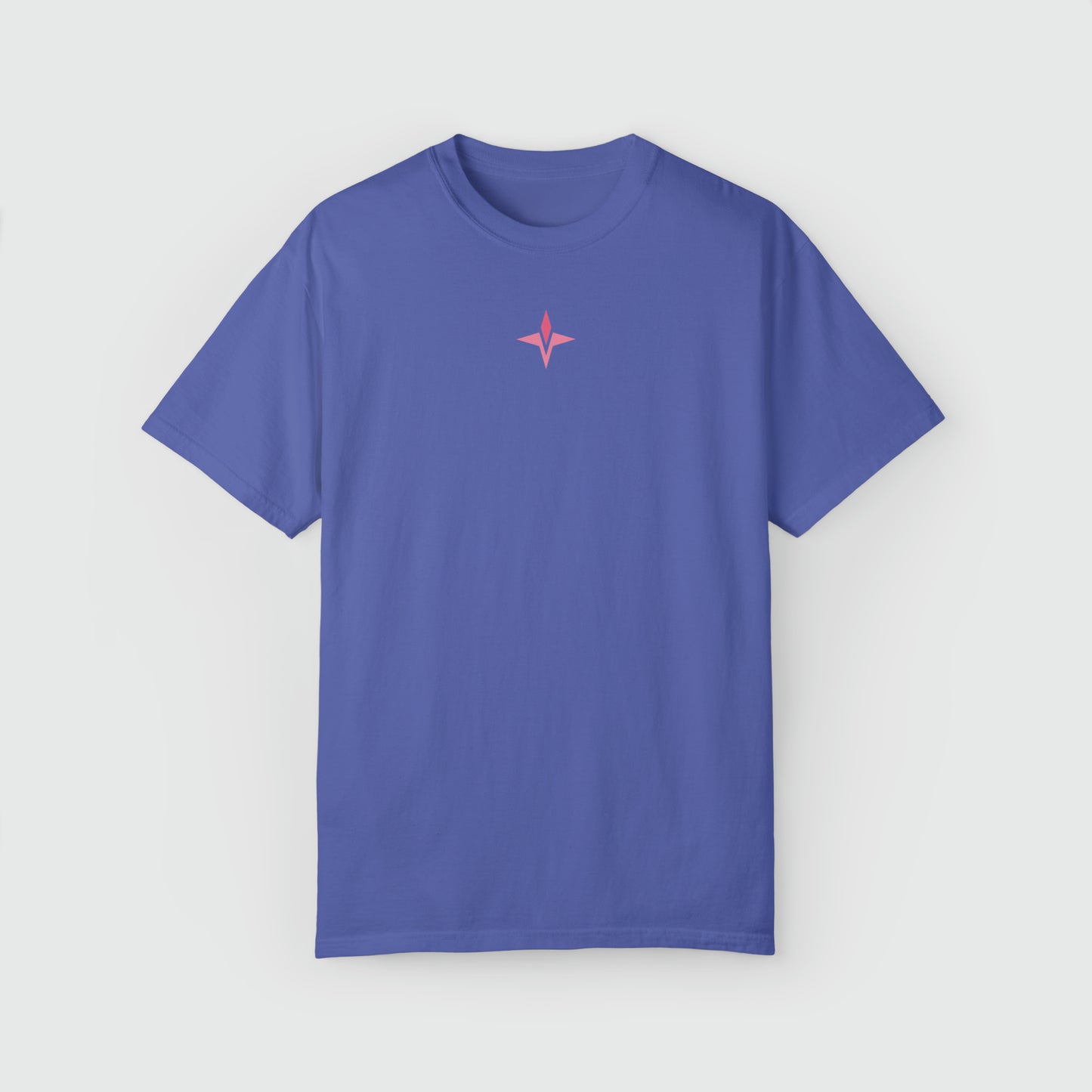 Peak Pump Cover Women's Tee Product Pic Front Periwinkle