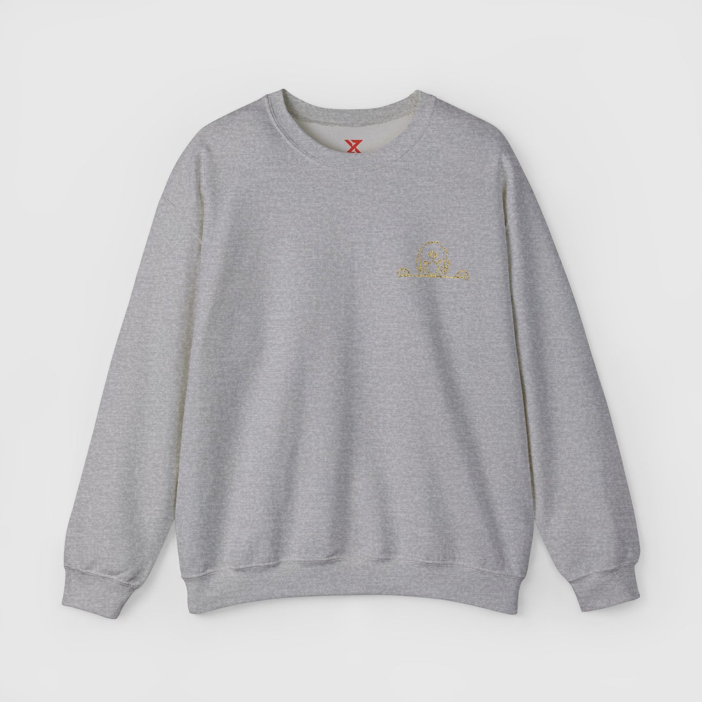 Golden Retriever Embroidered Crewneck