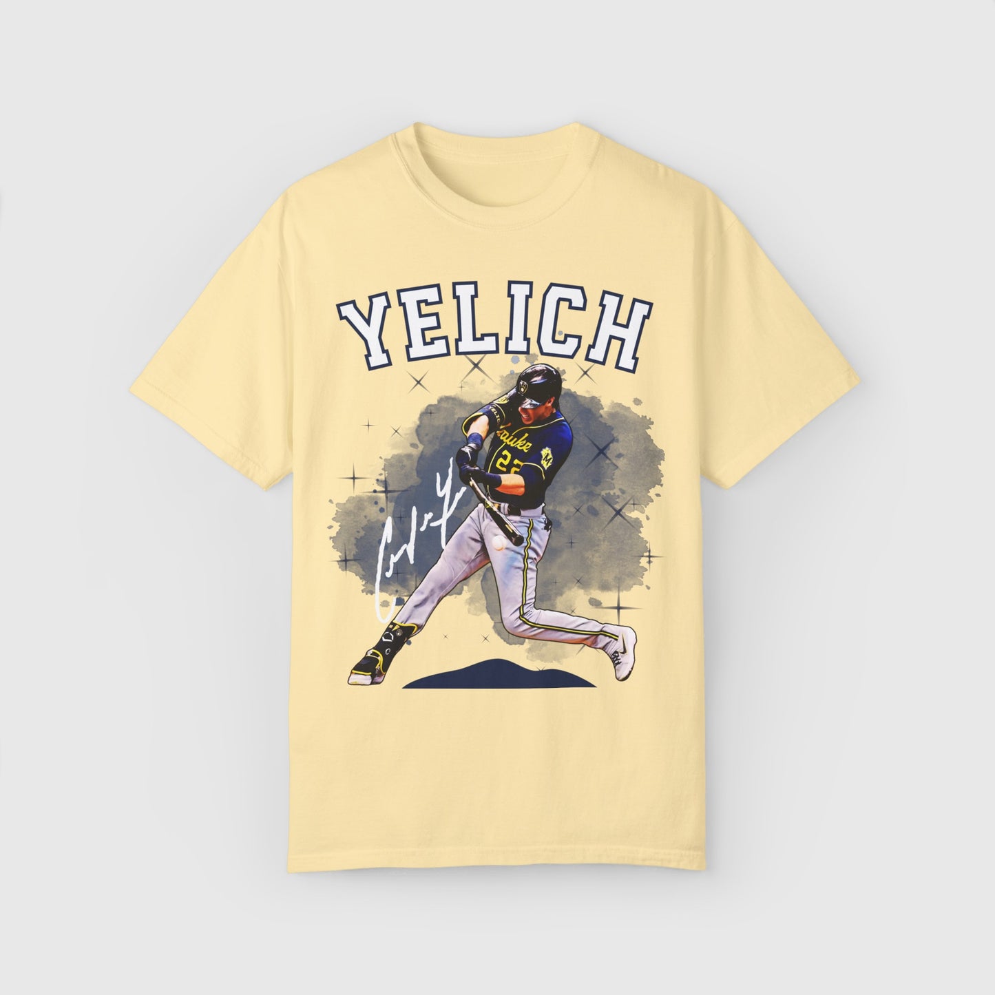 Christian Yelich Signature Tee Product Pic Front Banana