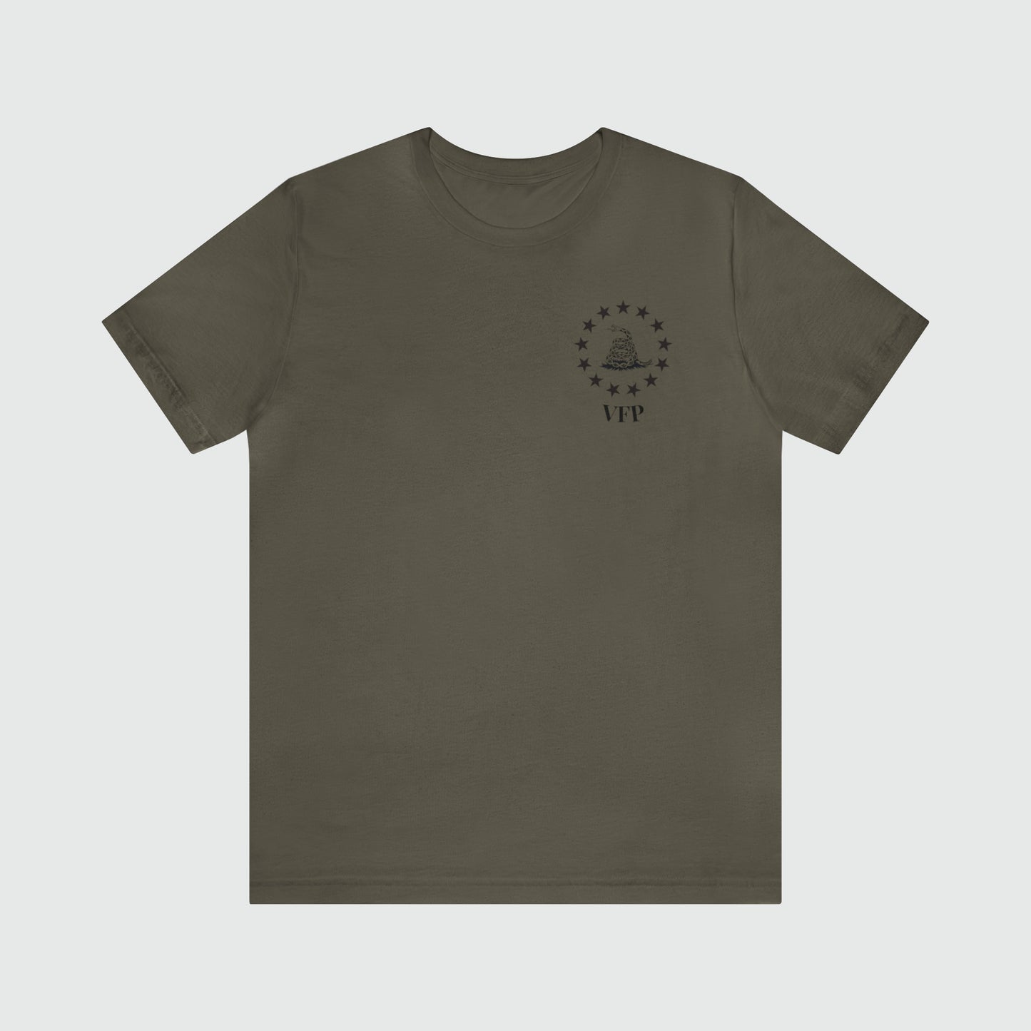 VFP Gadsden Patch Tee Product Pic Front Army
