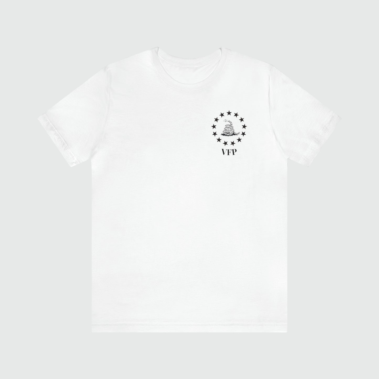 VFP Gadsden Patch Tee Product Pic Front White