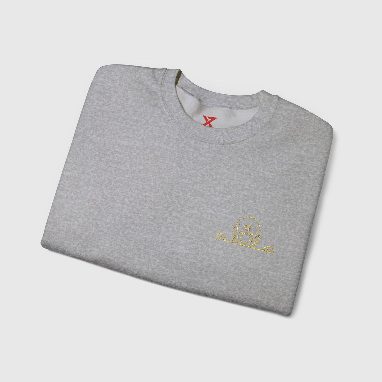 Golden Retriever Embroidered Crewneck