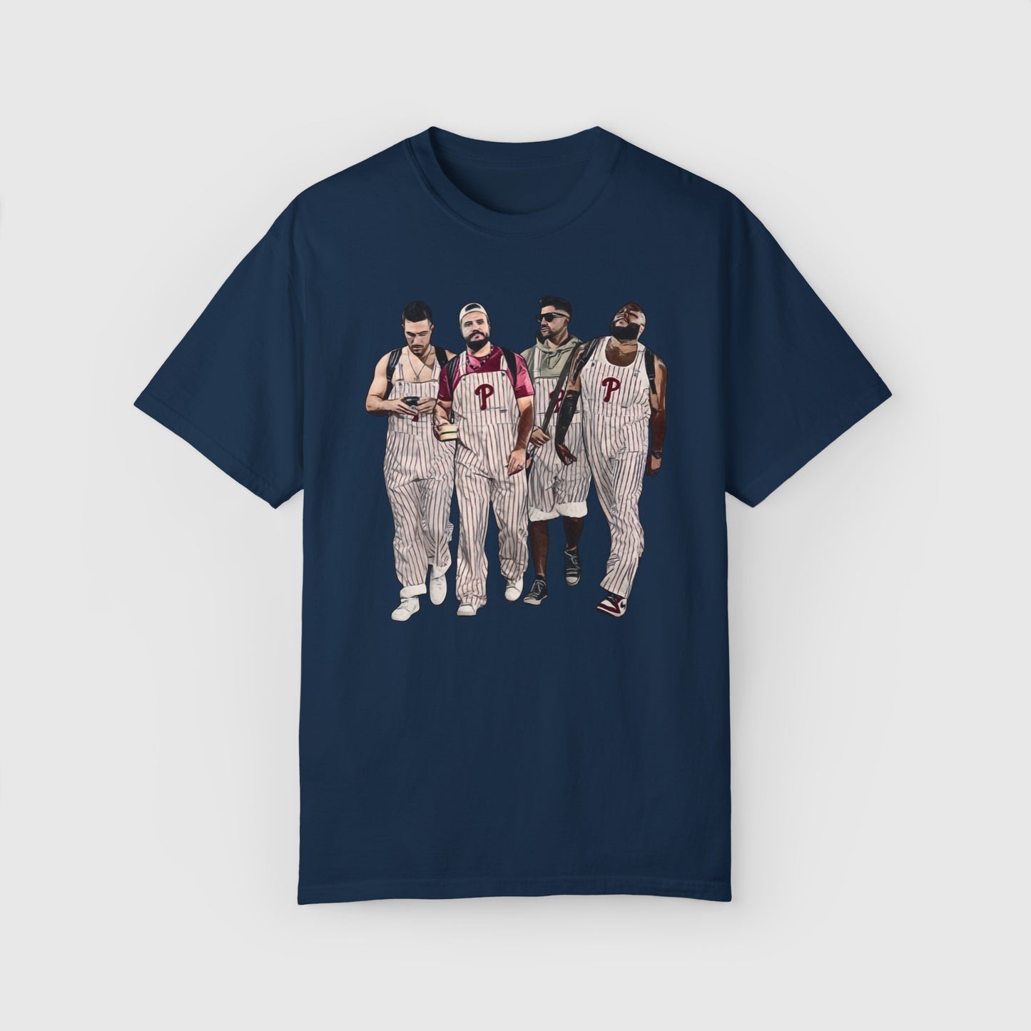 Philly Boys Overalls 24' Tee Product Pic Front True Navy