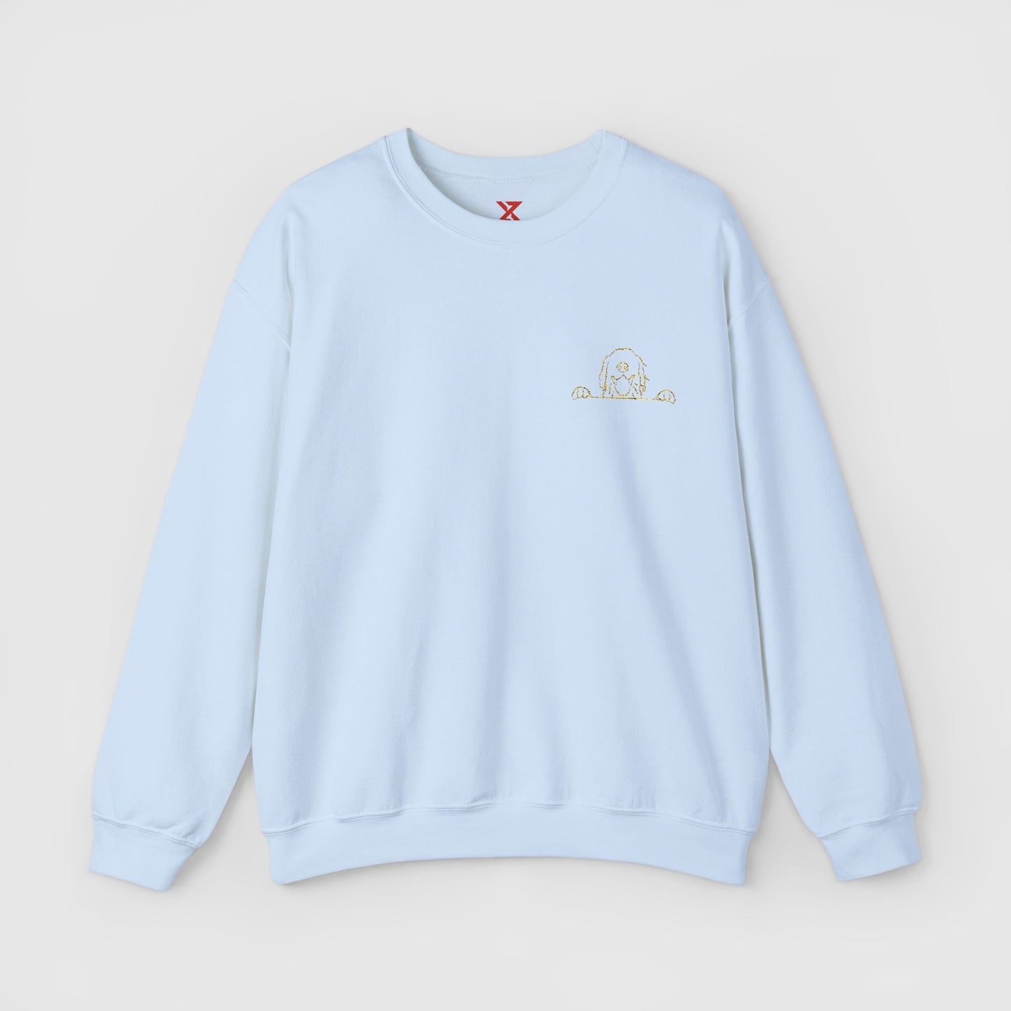 Golden Retriever Embroidered Crewneck