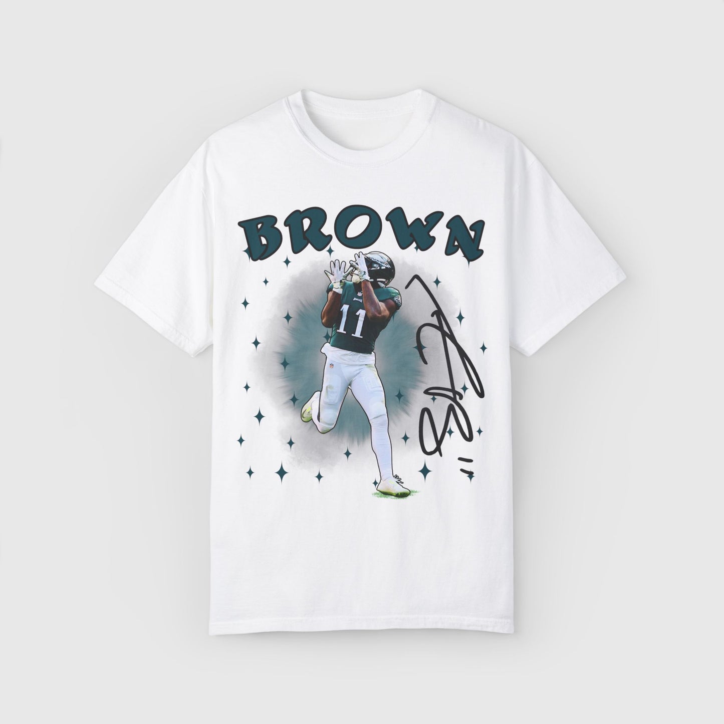 AJ Brown Signature Tee Product Pic White