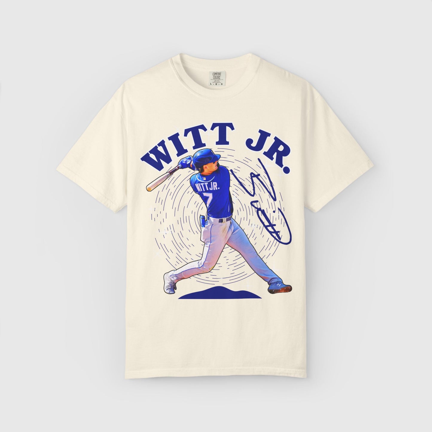 Bobby Witt Jr. Signature Tee Product Pic Ivory