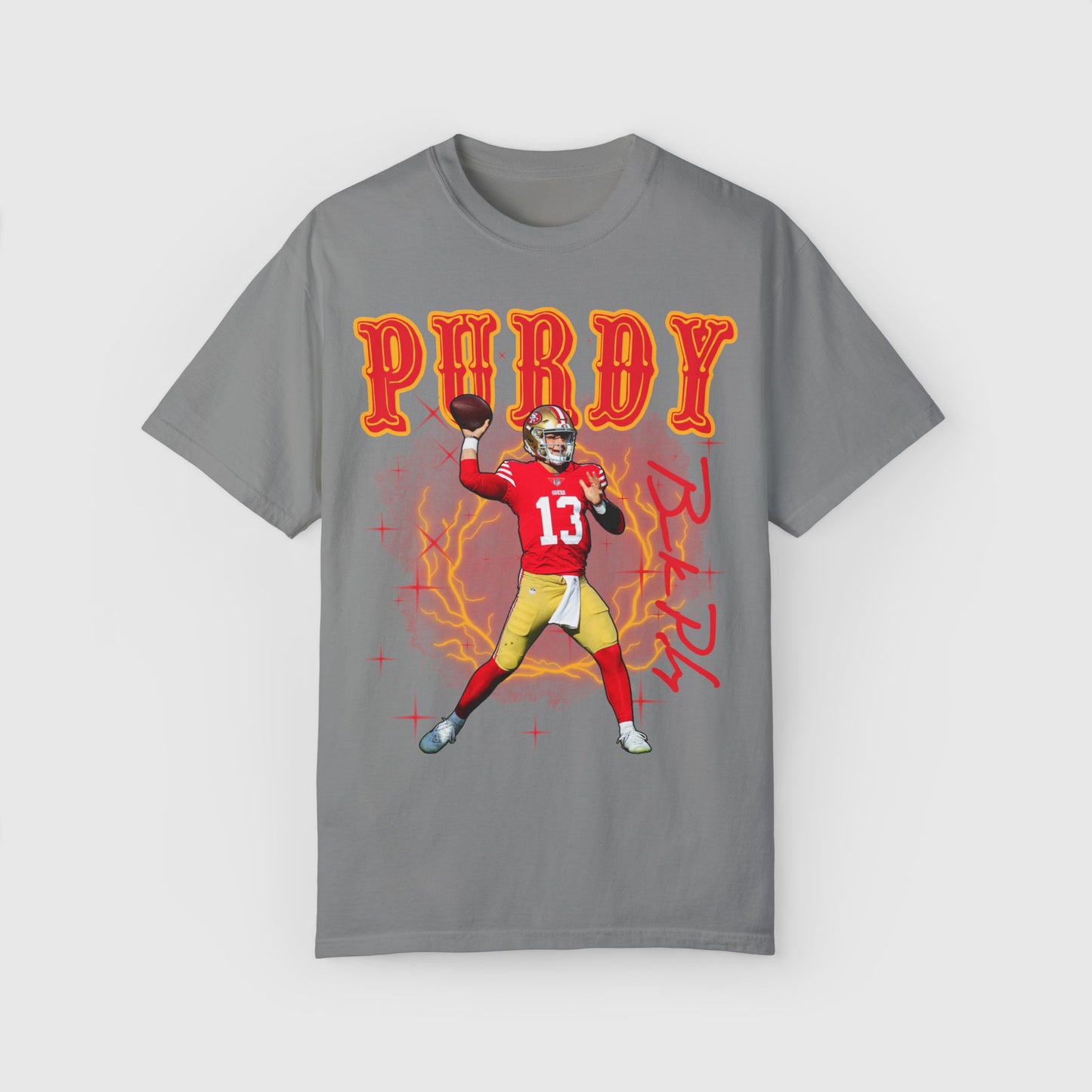 Brock Purdy Signature Tee Granite