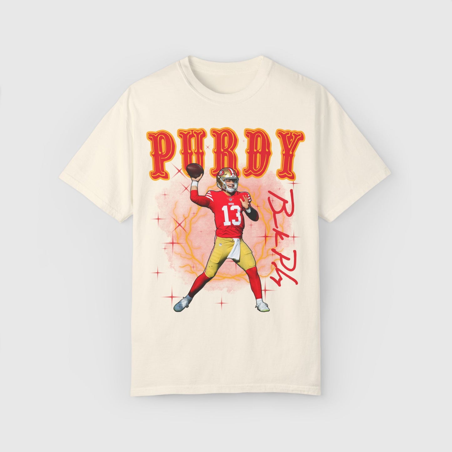 Brock Purdy Signature Tee Ivory