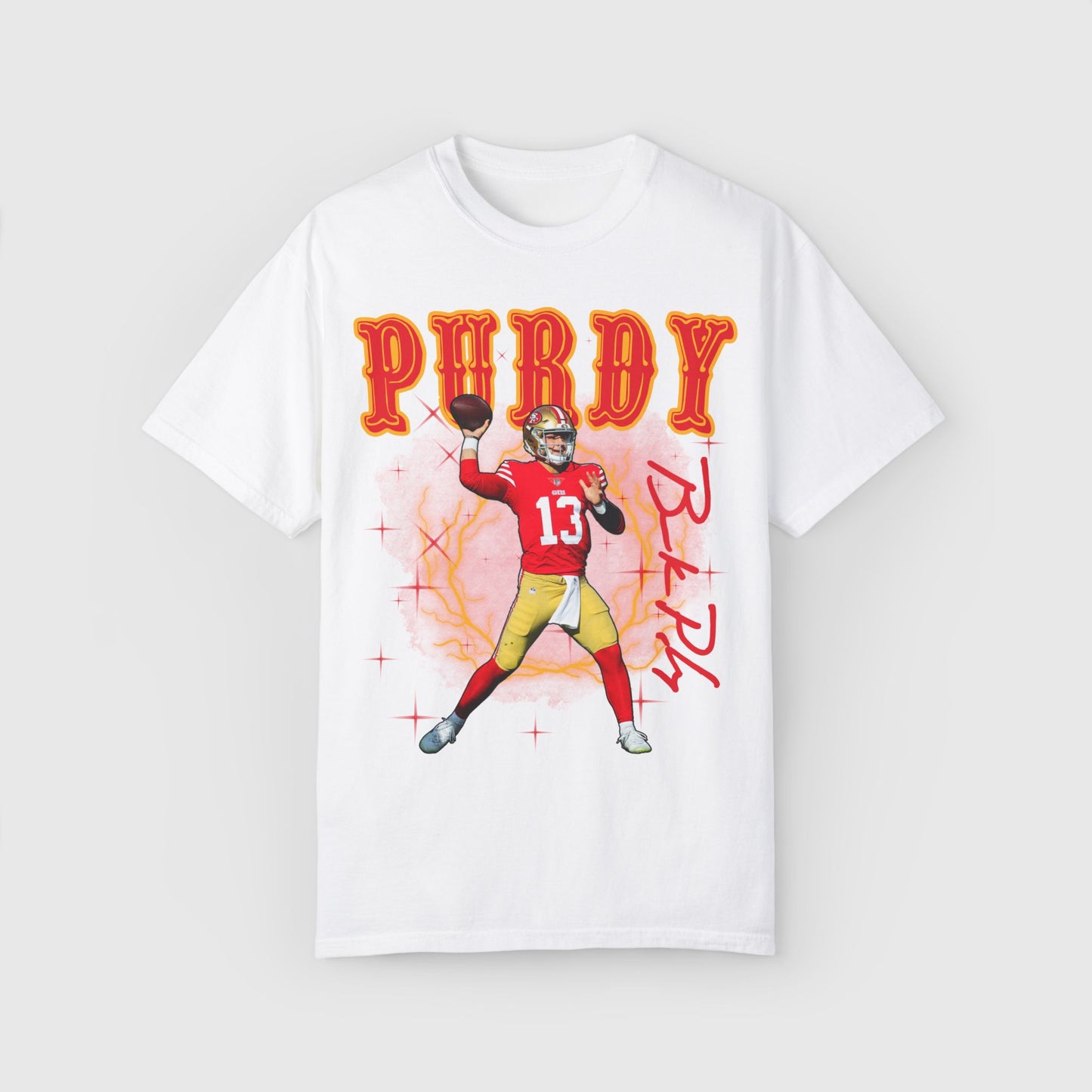 Brock Purdy Signature Tee White