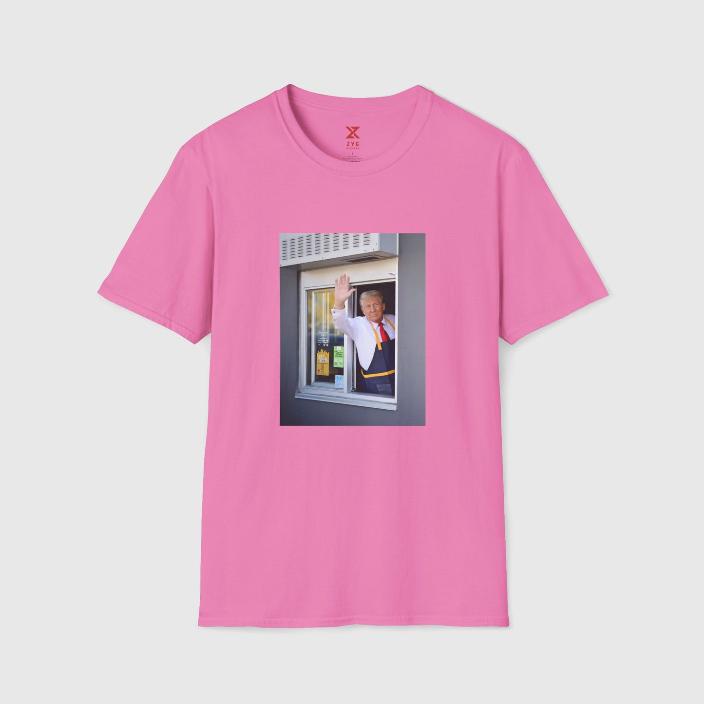 Donald Trump McDonald's Tee Product Pic Azalea
