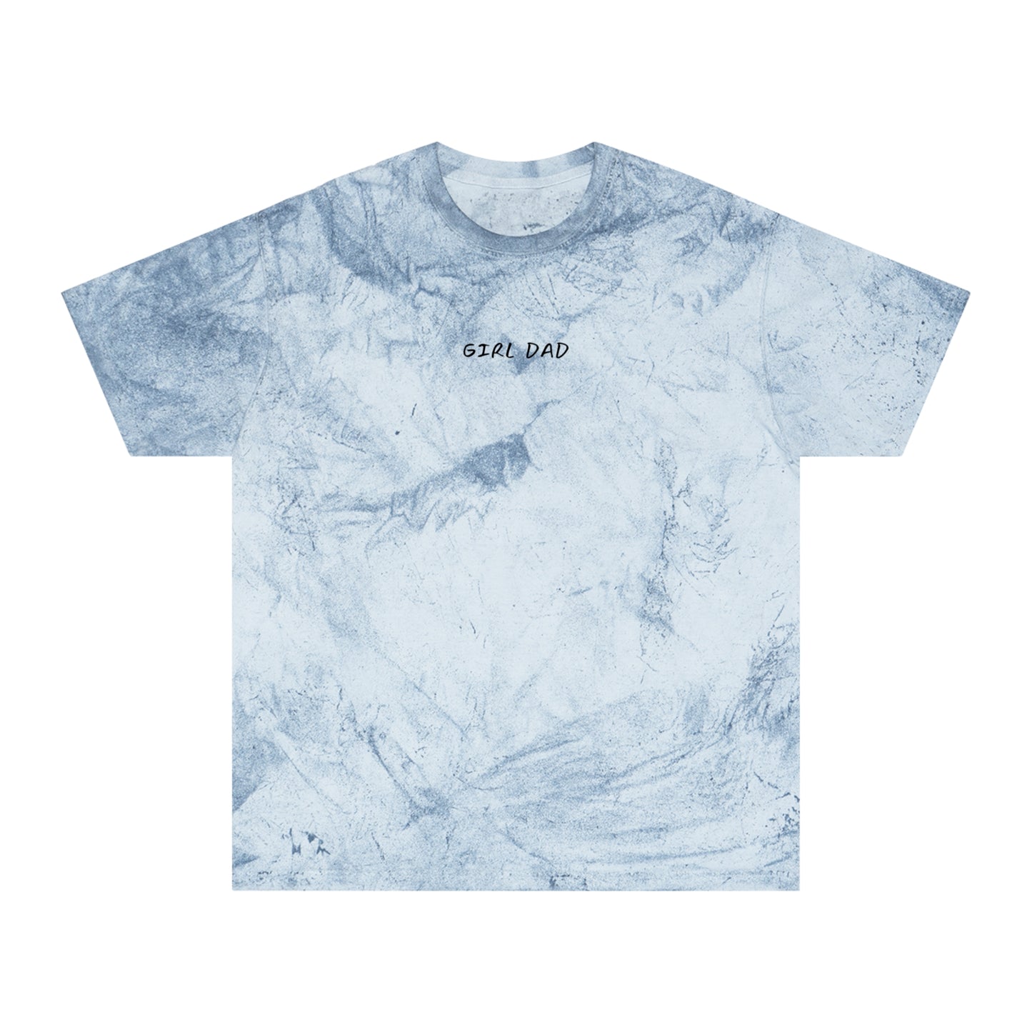 Girl Dad Color Blast Tee Ocean