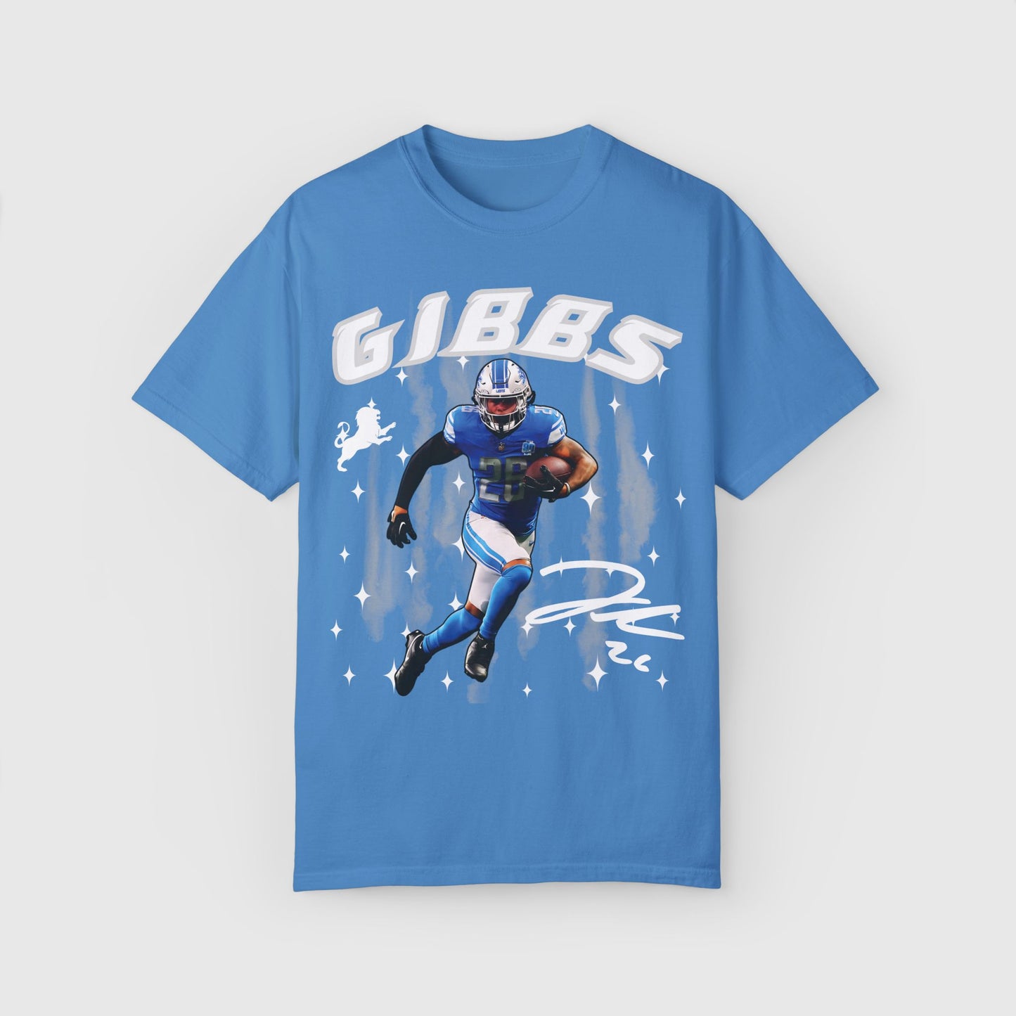 Jahmyr Gibbs Signature Tee Product Pic Royal Caribbean