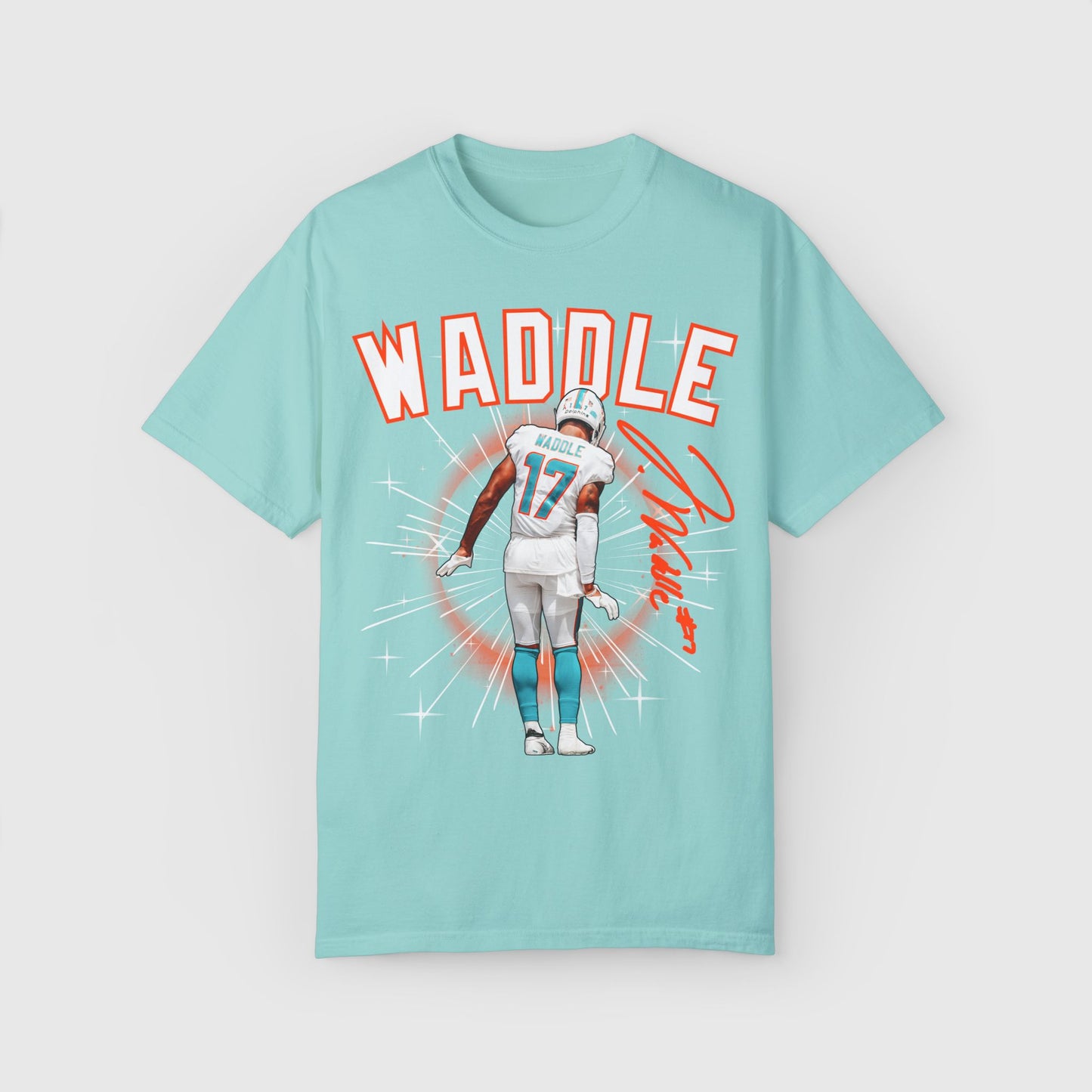 Jaylen Waddle Signature Tee 2.0 Chalky Mint