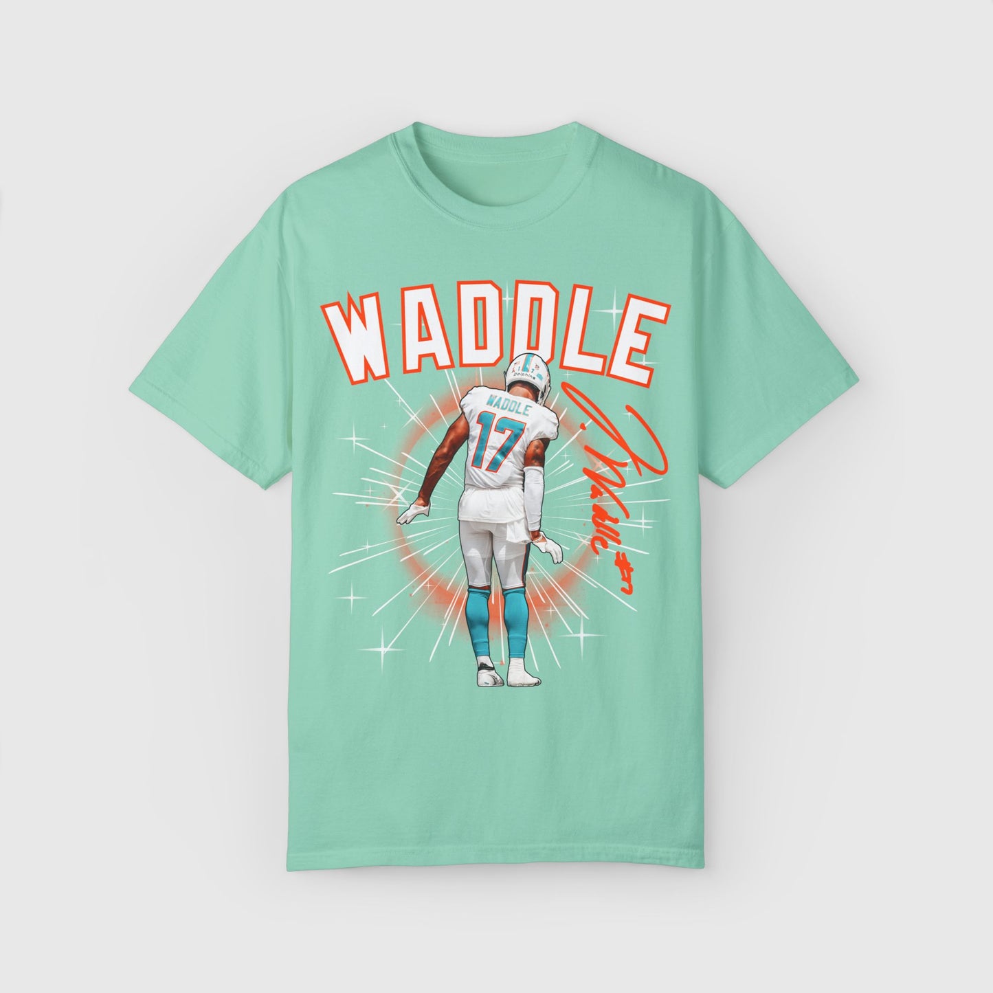Jaylen Waddle Signature Tee 2.0 Island Reef