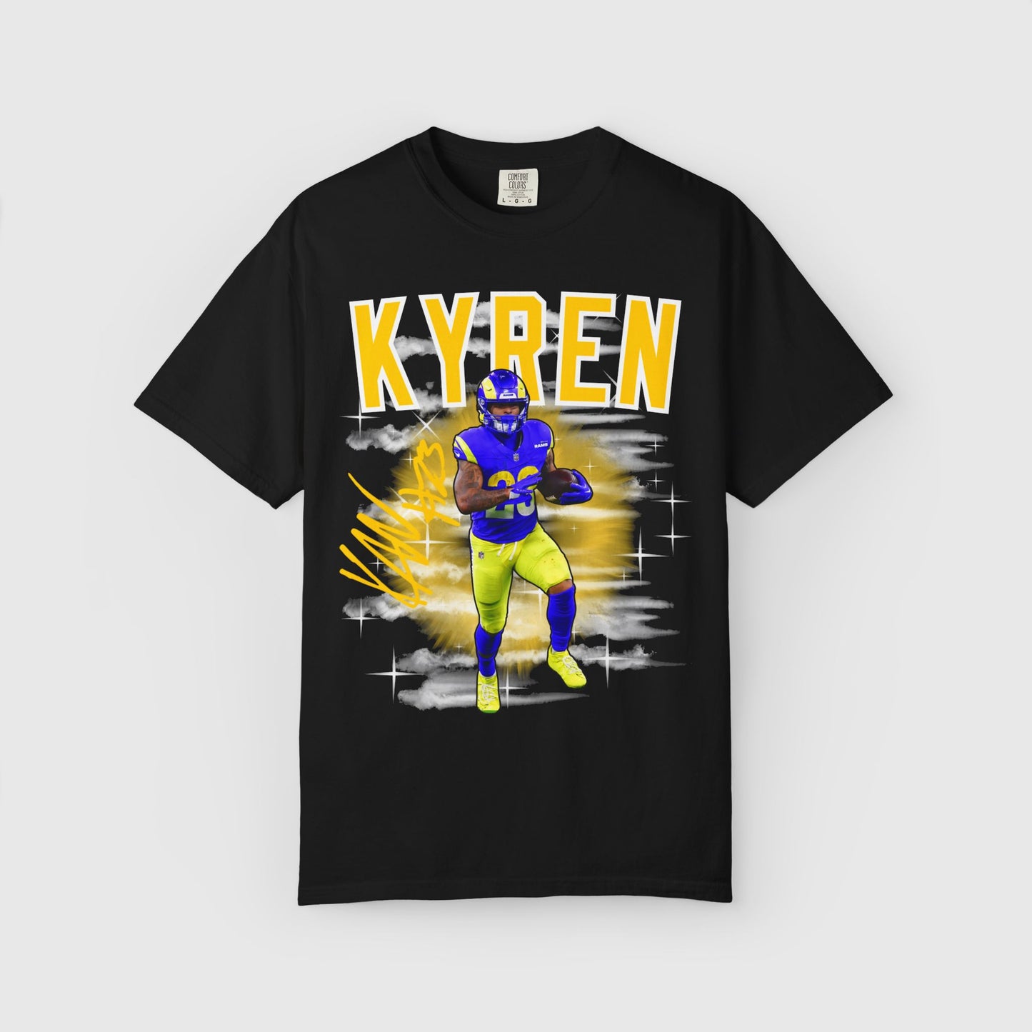 Kyren Williams Signature Tee Black