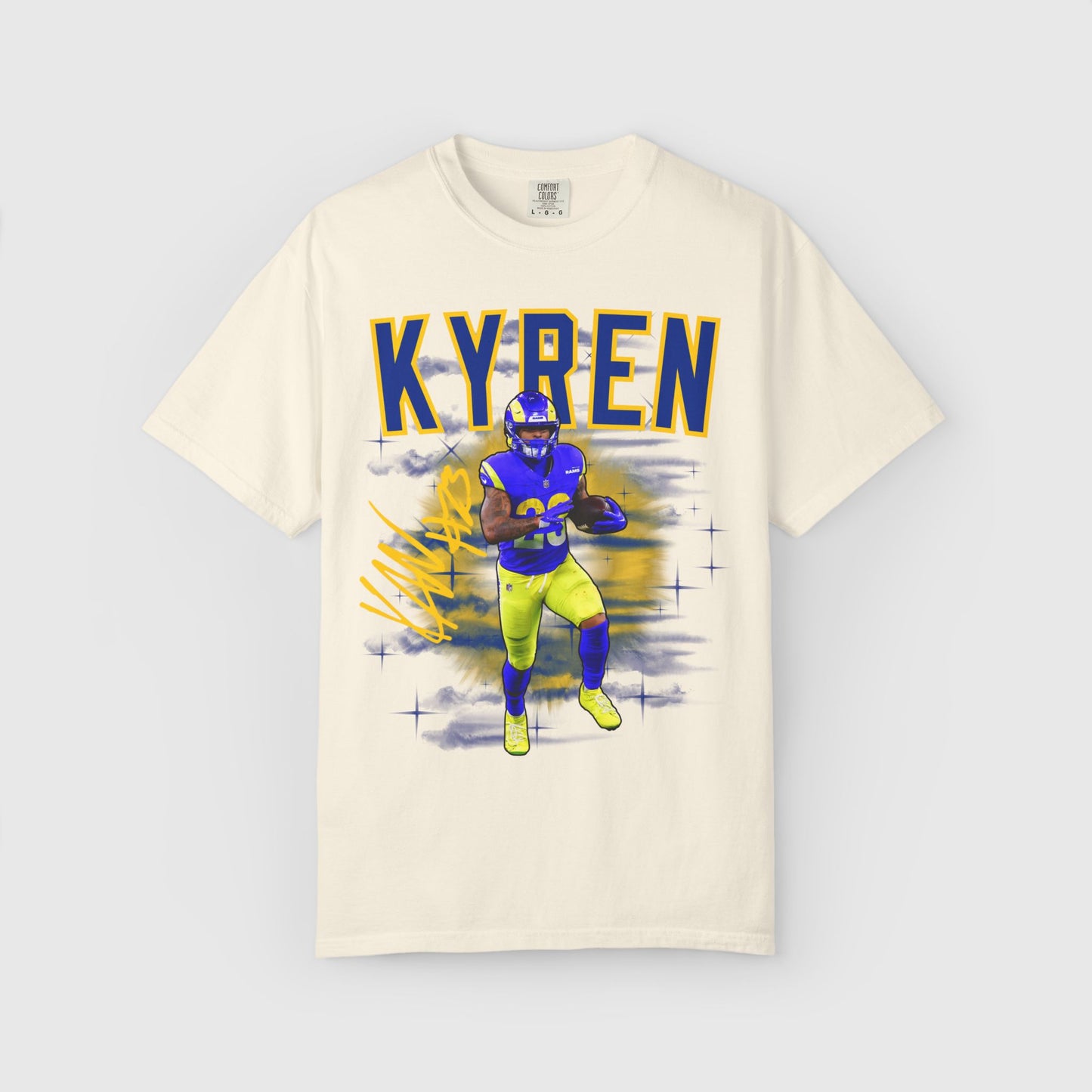 Kyren Williams Signature Tee Ivory