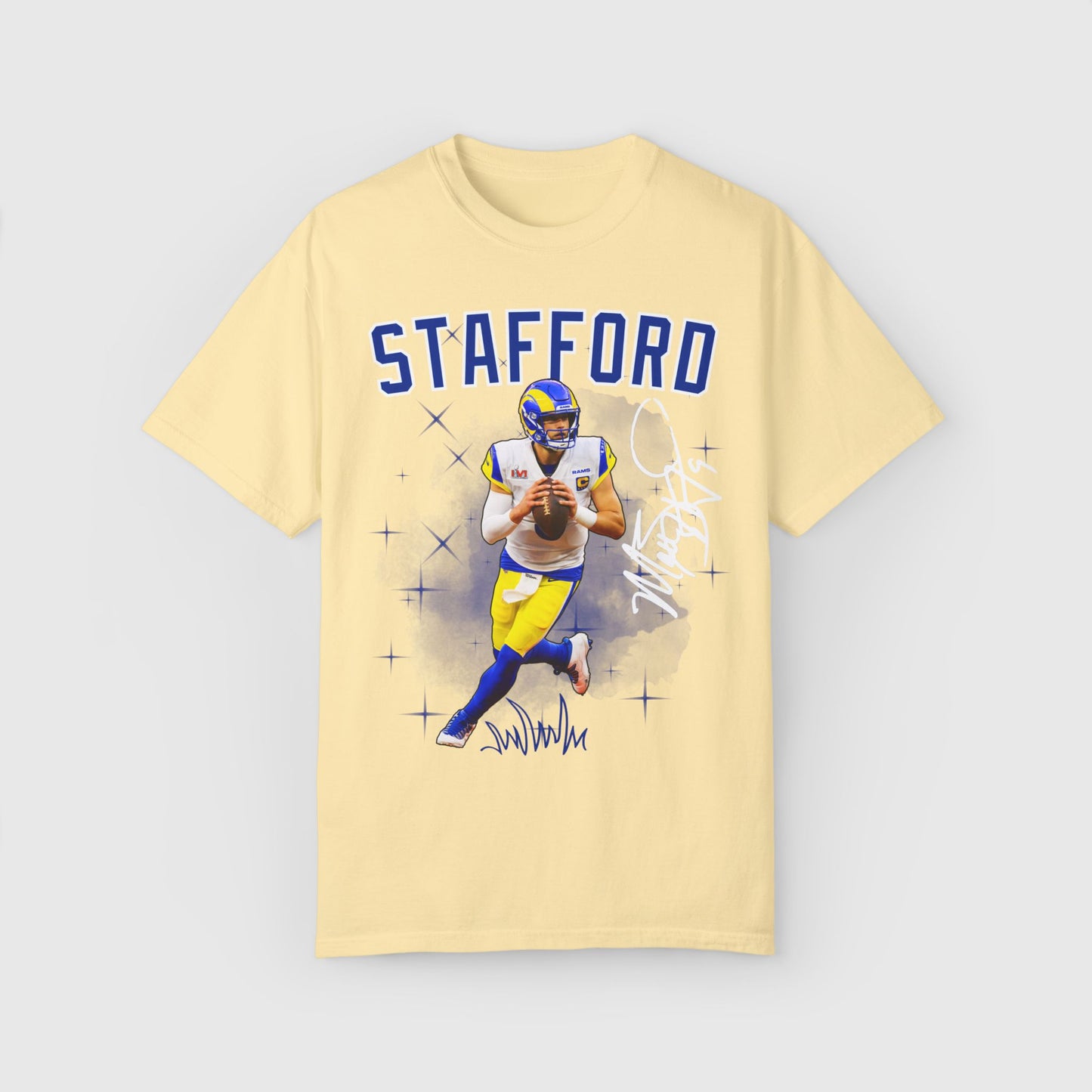 Matt Stafford Signature Rams Tee Product Pic Banana