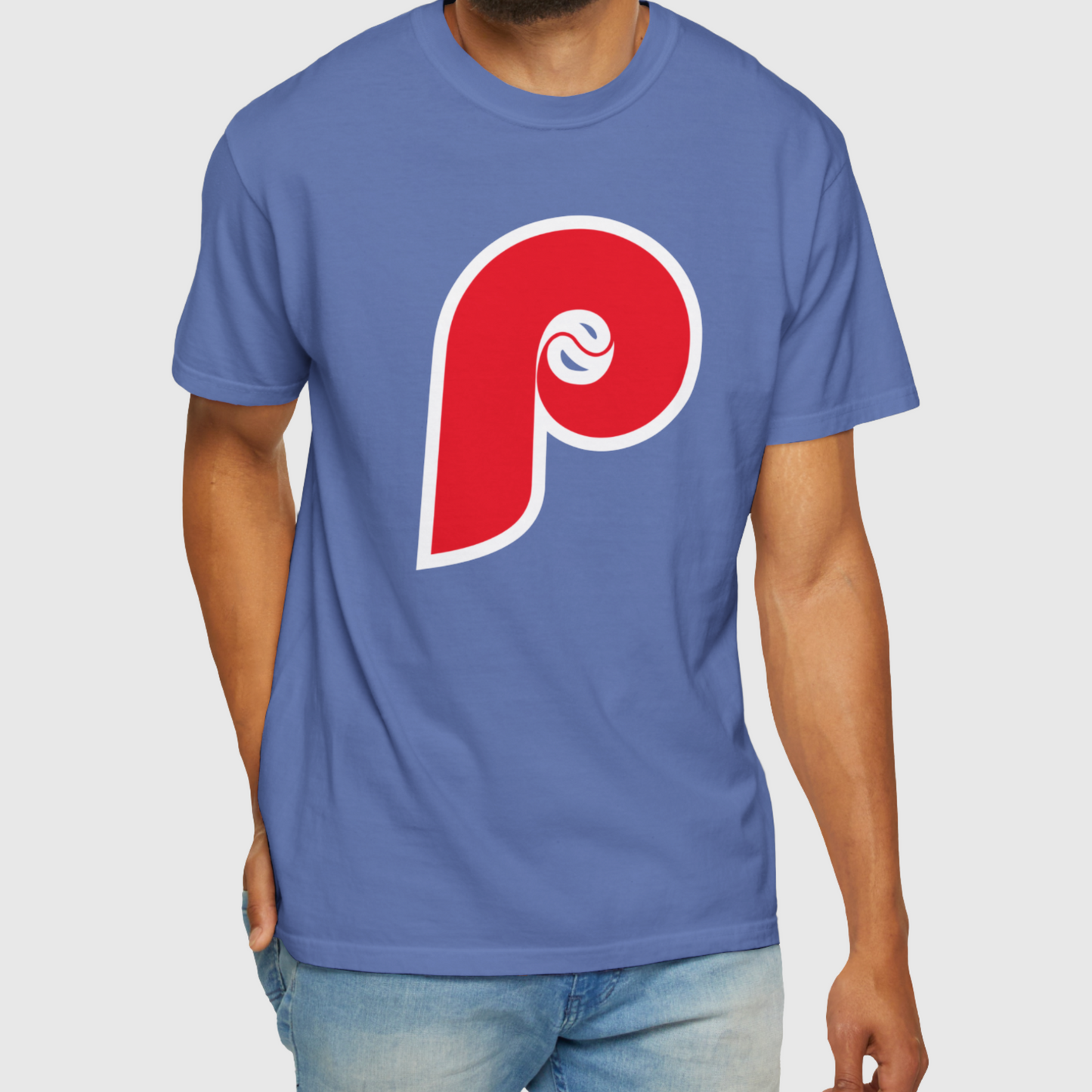 Phillies Classic Logo Tee Product Pic Mock Image