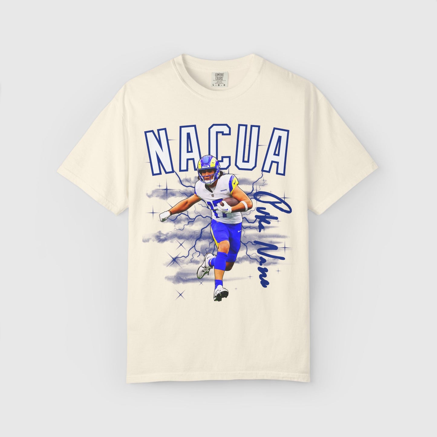 Puka Nacua Signature Tee Ivory