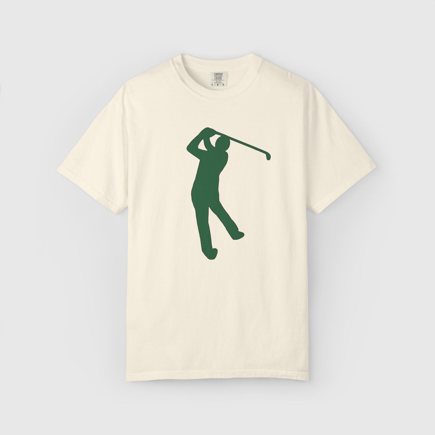Scottie Scheffler PGA Outline Tee Product Pic Ivory