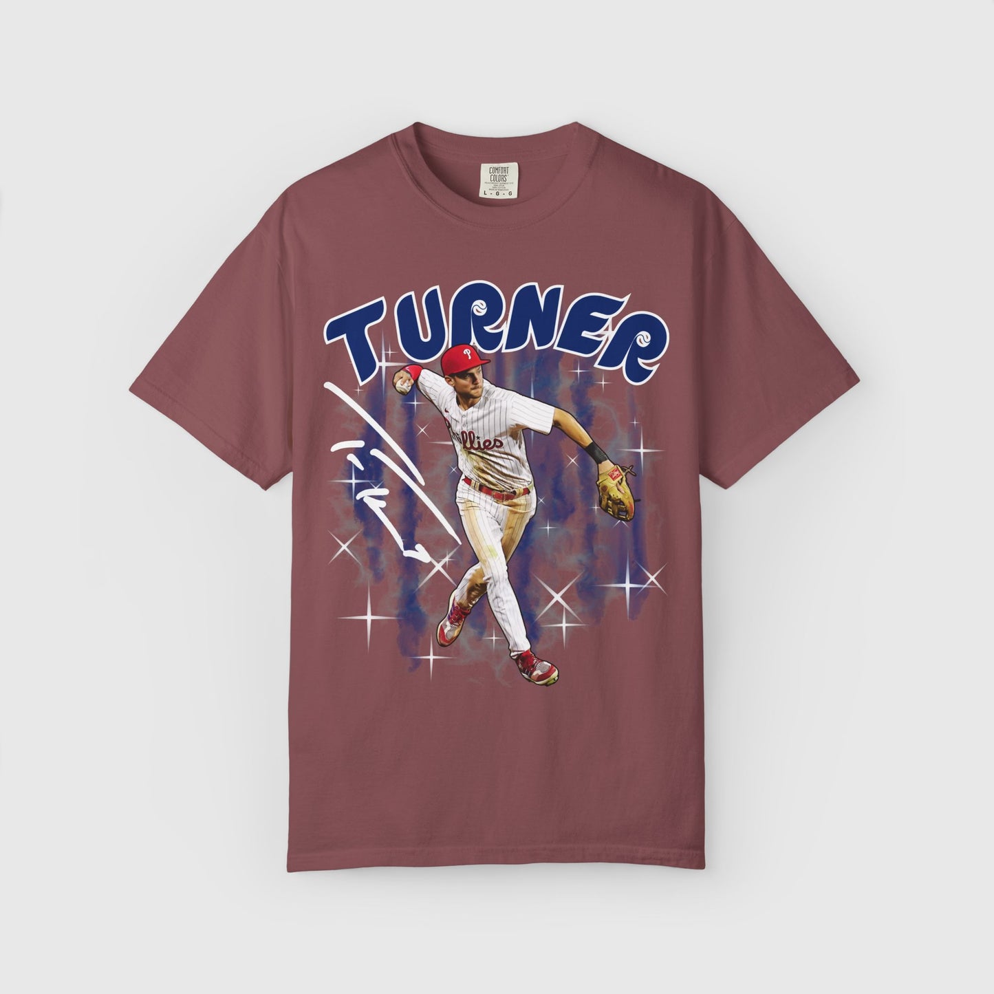 Trea Turner Signature Tee Product Pic Brick