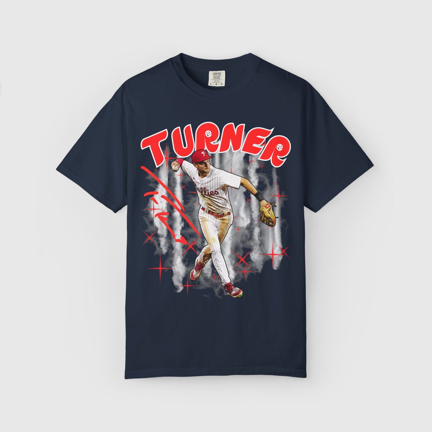 Trea Turner Signature Tee Product Pic Navy