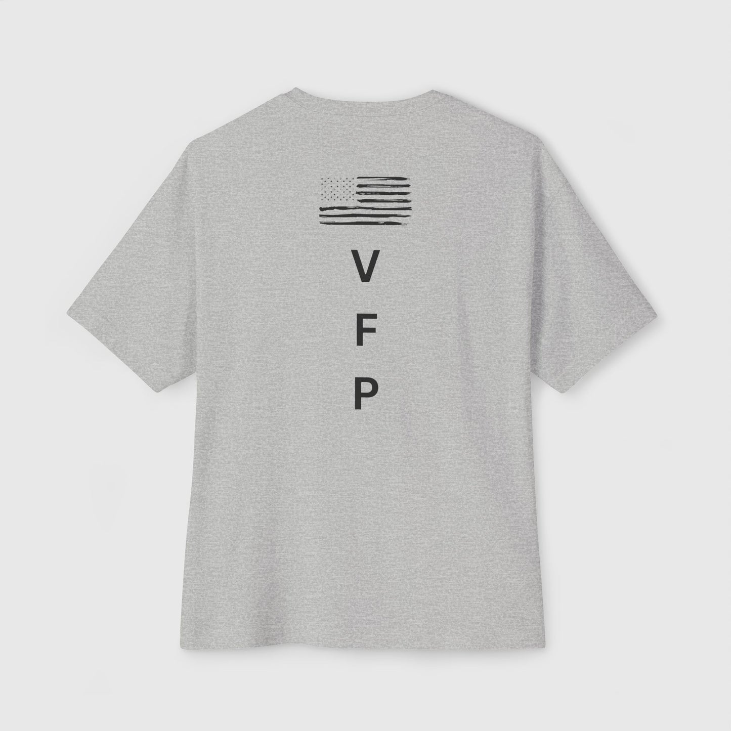 VFP Pump Tee Product Pic Back Athletic Heather