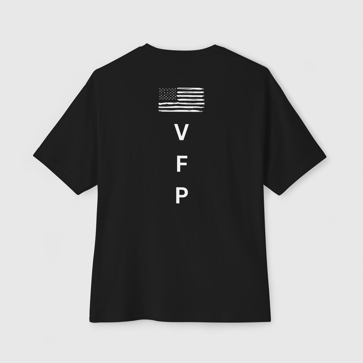VFP Pump Tee Product Pic Back Black