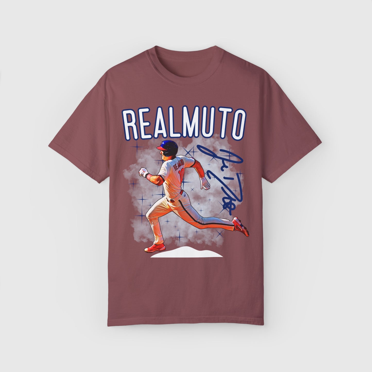 J.T. Realmuto Signature Tee Product Pic Front Brick
