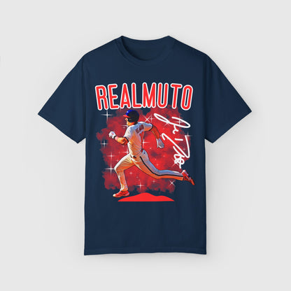 J.T. Realmuto Signature Tee Product Pic Front True Navy