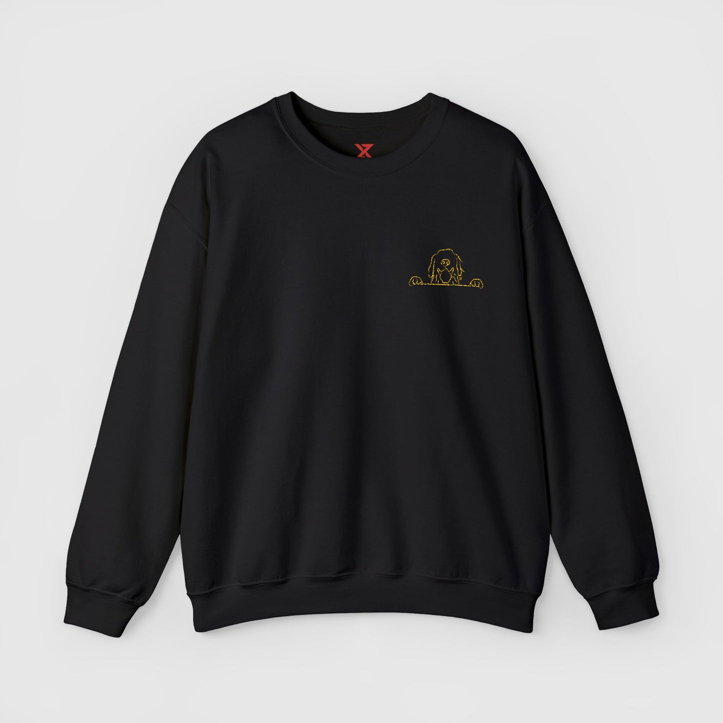 Golden Retriever Embroidered Crewneck