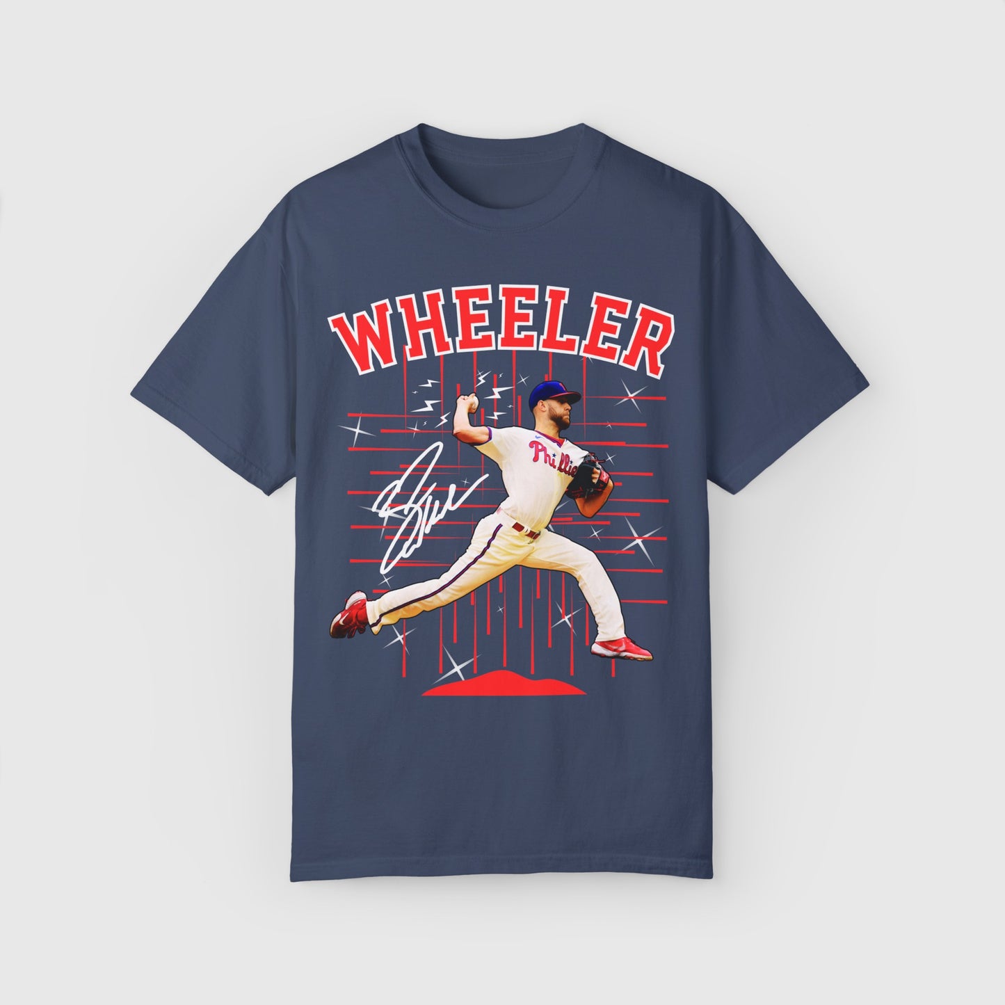 Zack Wheeler Signature Tee Product Pic Front Midnight