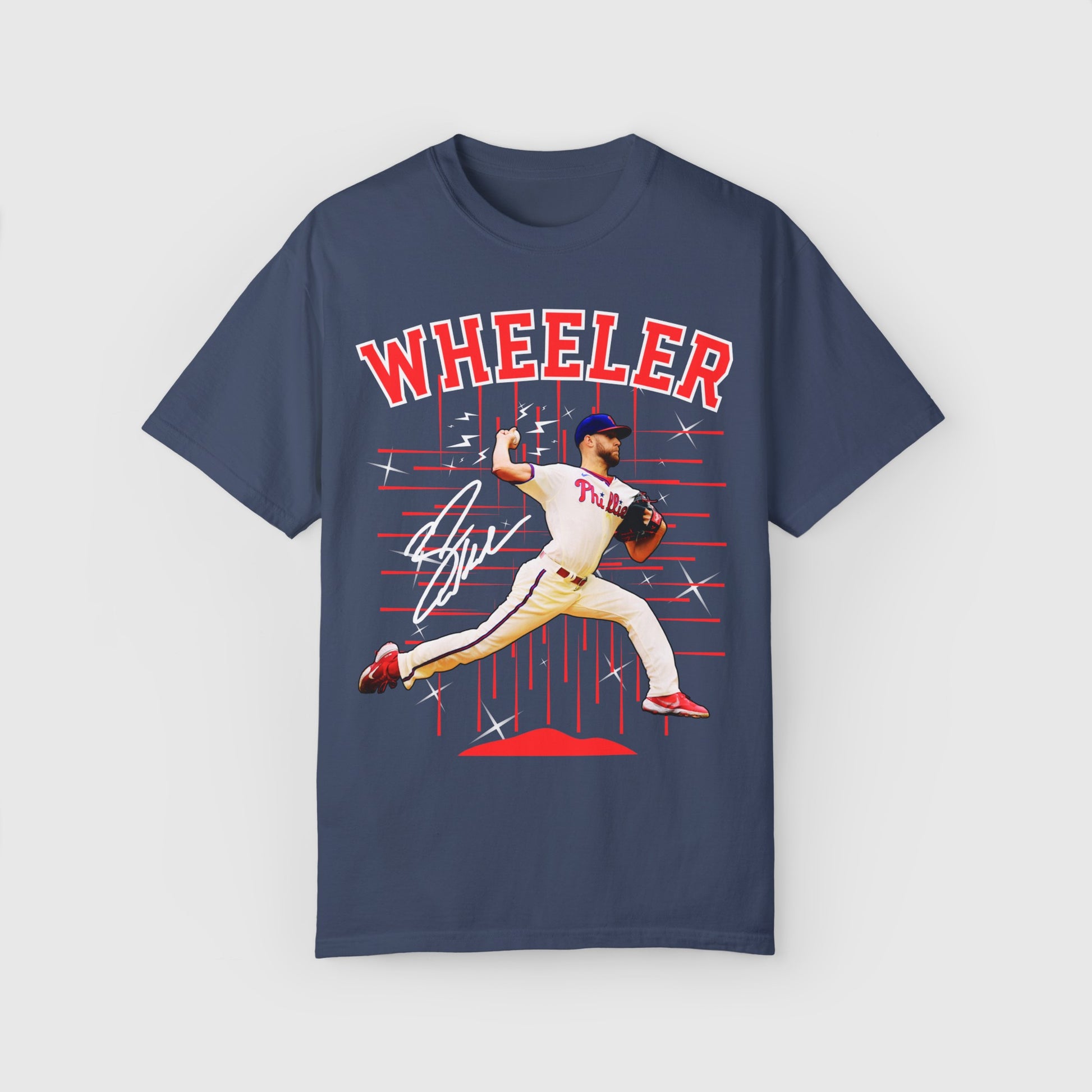 Zack Wheeler Signature Tee Product Pic Front Midnight