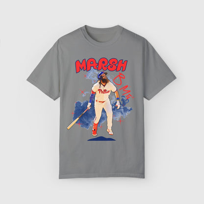 Brandon Marsh Signature Tee 2.0 Product Pic Front Granite