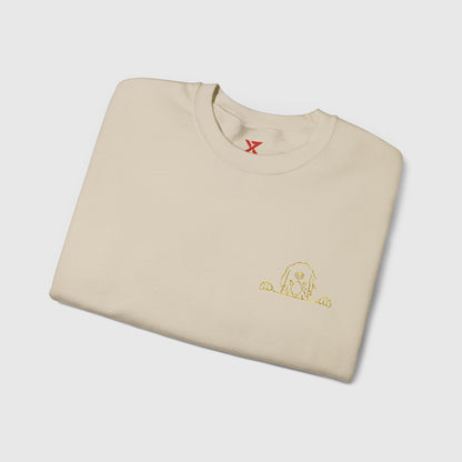 Golden Retriever Embroidered Crewneck