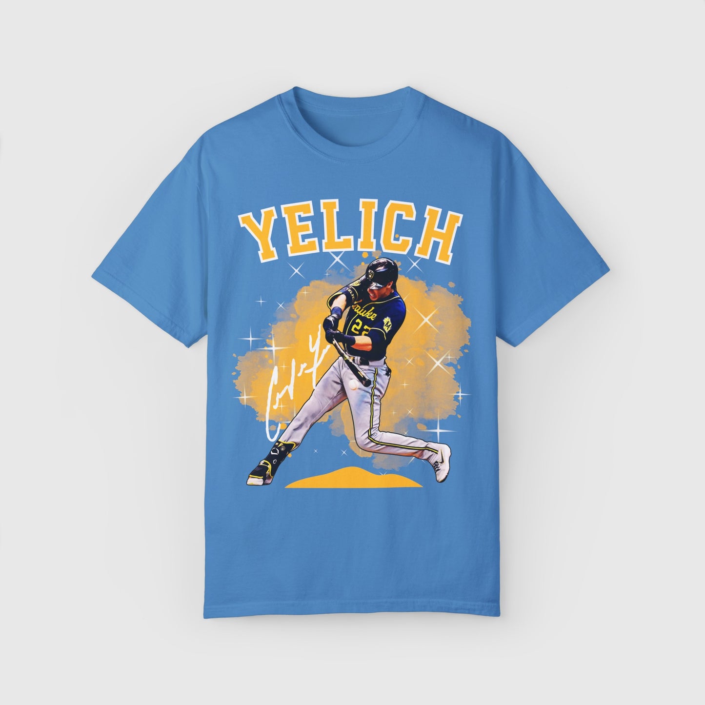 Christian Yelich Signature Tee Product Pic Front Royal Caribbean