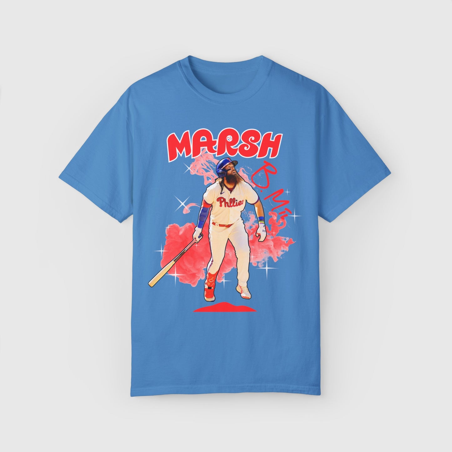 Brandon Marsh Signature Tee 2.0 Product Pic Front Royal Caribbean