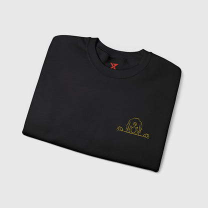 Golden Retriever Embroidered Crewneck
