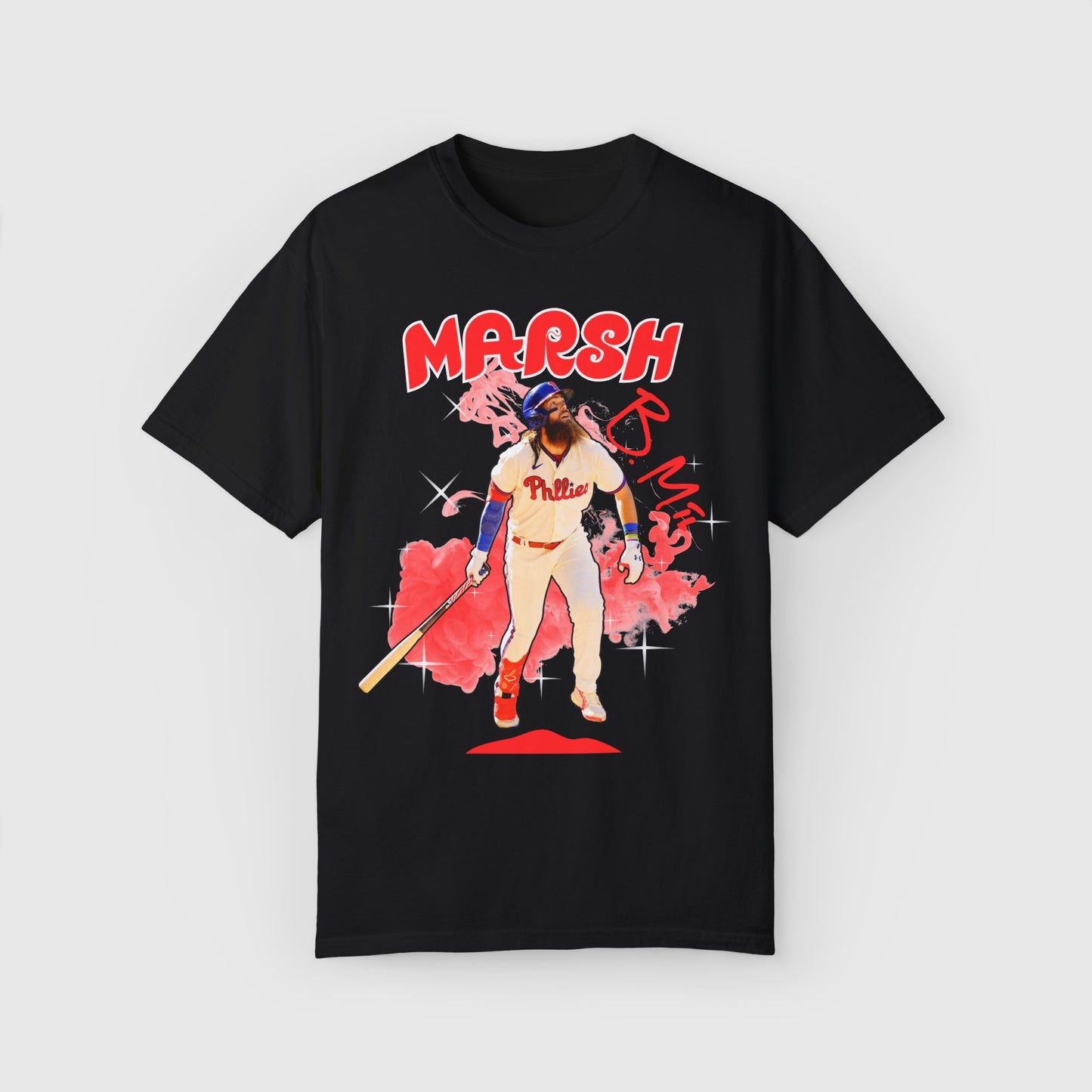 Brandon Marsh Signature Tee 2.0 Product Pic Front Black